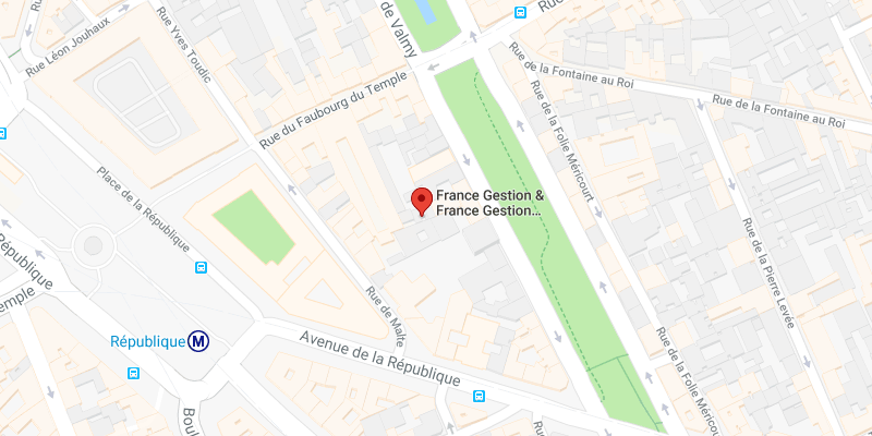 Google Map France Gestion Paris